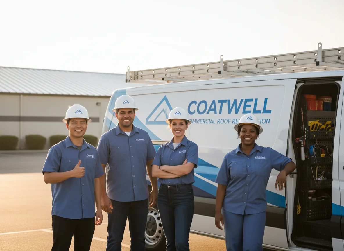 Commercial roof coating company in Lakewood, NY